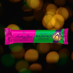 Anthon Berg Crunchy Hazelnut Marzipan Bar 33g